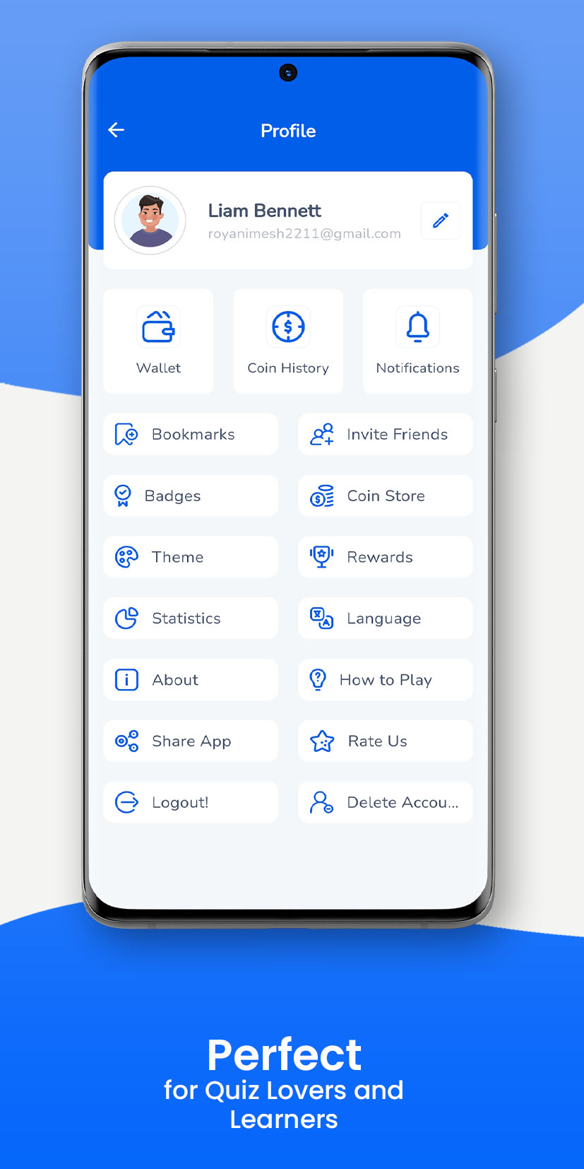 Smarty Quizz Leaderboard Screenshot